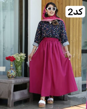 شومیز دکمه دار و جلوبسته کد 2945