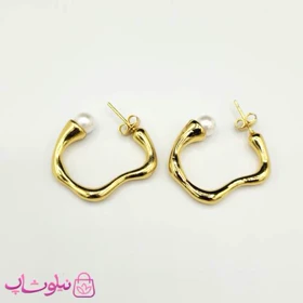 گوشواره زنانه فانتزی مدل مروارید