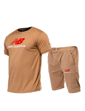 ست تیشرت و شلوارک مردانه New Balance