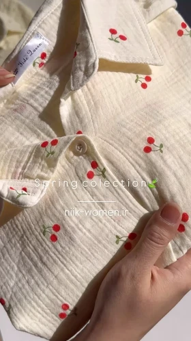 شومیز لینن وارداتی