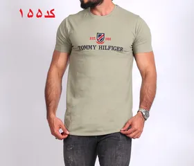 تیشرت یقه گرد تامی سبز