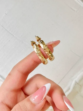 گوشواره حلقه دفرمه