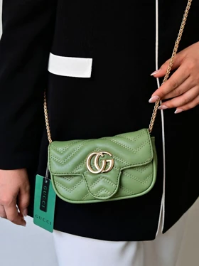 کیف دوشی زنانه بنو مدل گوچی کد BENO 4762