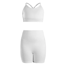 ست نیم‌تنه و کشاله بند ورزشی زنانه الو مدل 4B0153 سفید