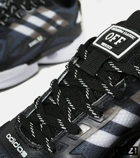 کفش کتانی مردانه و زنانه مشکی سفید Adidas SUPERNOVA 3