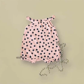 رامپر وارداتی دخترانه طرح توپ توپی