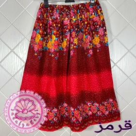دامن نخی کوتاه گیلانه در رنگبندی متنوع