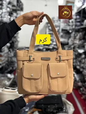 کیف دوشی زنانه اداری دانشجویی جلو جیب