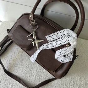 کیف جیب شرانگ کریستین دیور 3271 (قهوه ای)