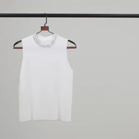 تاپ بافت هانا (سفید)