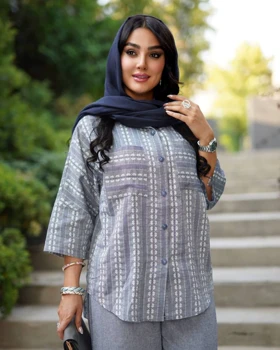 شومیز شلوار زنانه مدل ستاره کد 11550