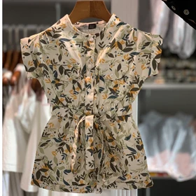 رامپر دخترانه طرح رزی ایندیگو