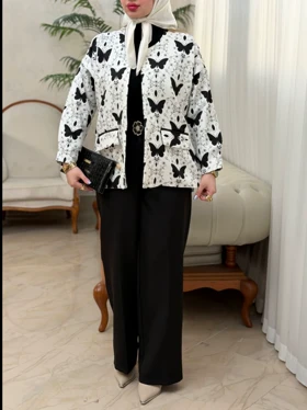 کت شلوار پروانه 3696