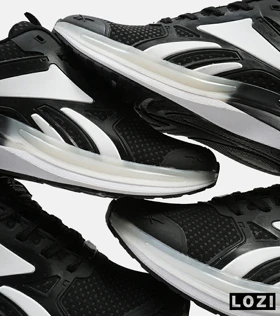 کفش کتانی ورزشی ریباک مشکی سفید Reebok Fusium Run