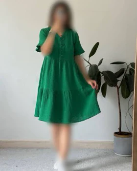 پیراهن عروسکی روژین