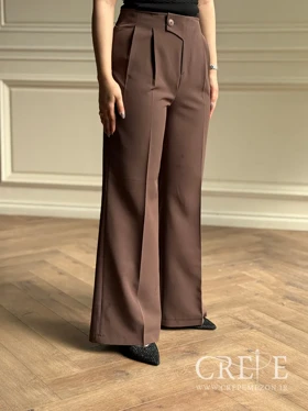 شلوار از بالا راسته پیله دار قد 110