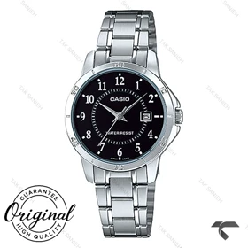 ساعت کاسیو زنانه تقویم دار LTP-V004D-1B سیلور Casio-10308-L