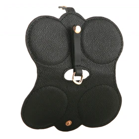 کاور عینک چرم یلسان مدل مدیس کد 116-MC (مشکی)