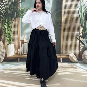دامن لینن آیلار