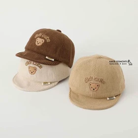 کلاه نقابدار نوزادی مخمل تدی