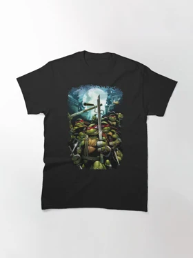 تیشرت کلاسیک لاک پشت های نینجا | Teenage Mutant Ninja Turtles - TMNT Retro کد 230980