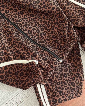 سویشرت شلوار پلنگی دخترانه