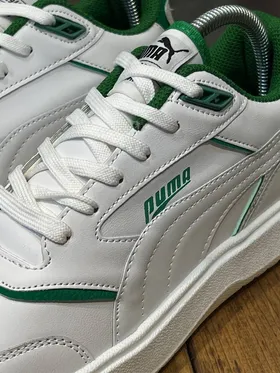 کتانی puma doublecourt رنگ سفید سبز