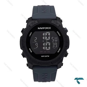 ساعت نیوی فورس NF7104 مردانه مشکی خاکستری NaviForce-6969-G