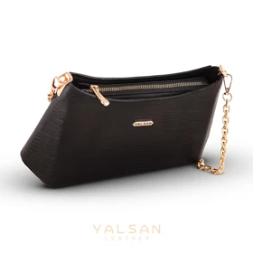 کیف دوشی زنانه چرم یلسان مدل آندیا کد 090-GL