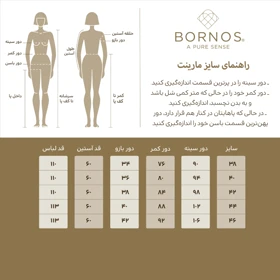 پیراهن زنانه برنس مدل مارینت