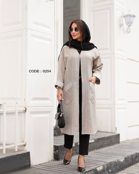 مانتو قواره دار کد 0254
