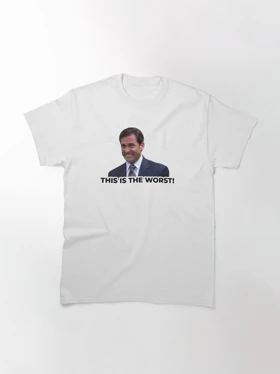 تیشرت افیس | تیشرت office طرح مایکل اسکات کد 102079