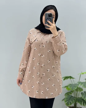 شومیز مانتویی فدک