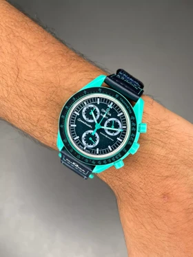 ساعت مچی امگا سواچ ماموریت به زمین Omega x Swatch Mision to the earth