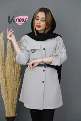 مانتو ابروبادی جیب سگک