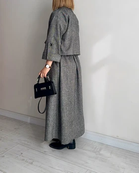 ست کت و دامن Tinto (نوک مدادی)