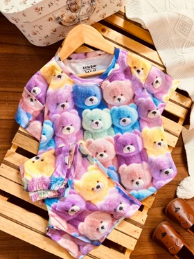 ست کودک خرسی سه بعدی