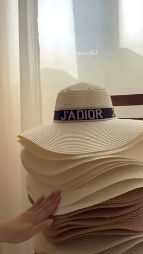 کلاه ساحلی dior