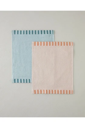 حوله دست English Home مدل Stripe Edge پنبه‌ای