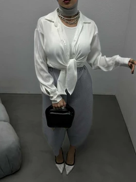 شومیز آستین 2 دکمه