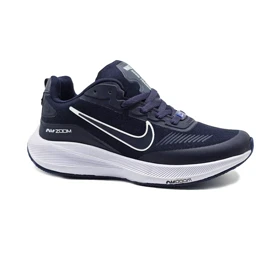 کفش و کتانی اسپرت مردانه و زنانه مدل نایک زوم NIKE_ZOOM رنگ سرمه ای سفید