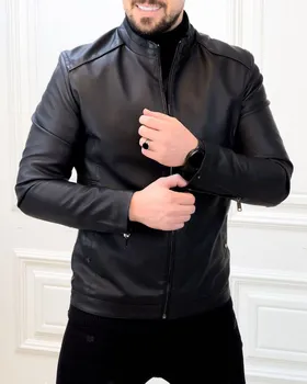 کاپشن چرم کد 2316