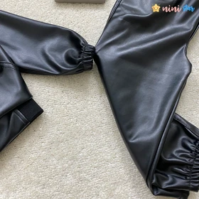 سویشرت شلوار چرم دخترانه 1 تا 5 سال