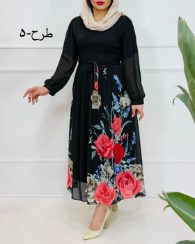 پیراهن حریر پونه _ کد 1085 (پیراهن زنانه پیراهن ساحلی )