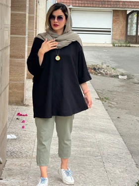 شومیز مانتویی آیوا