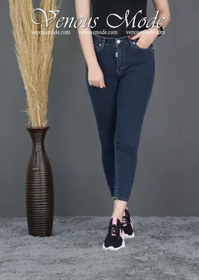 شلوار جین آبی تیره
