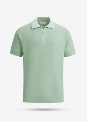 پولوشرت نیم زیپ Knit