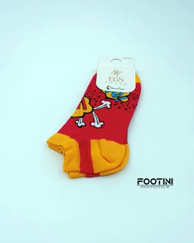 جوراب مچی وارداتی EGS طرح دار PA08s (قرمز)