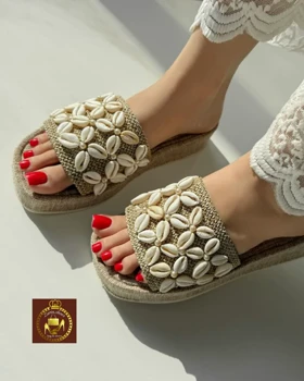 صندل دمپایی زنانه طبی کنفی