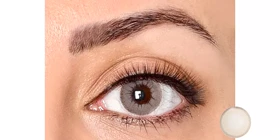 لنز رنگی فصلی کریستال Crystal Colors (Peanut Brown (عسلی یخی دورمشکی))